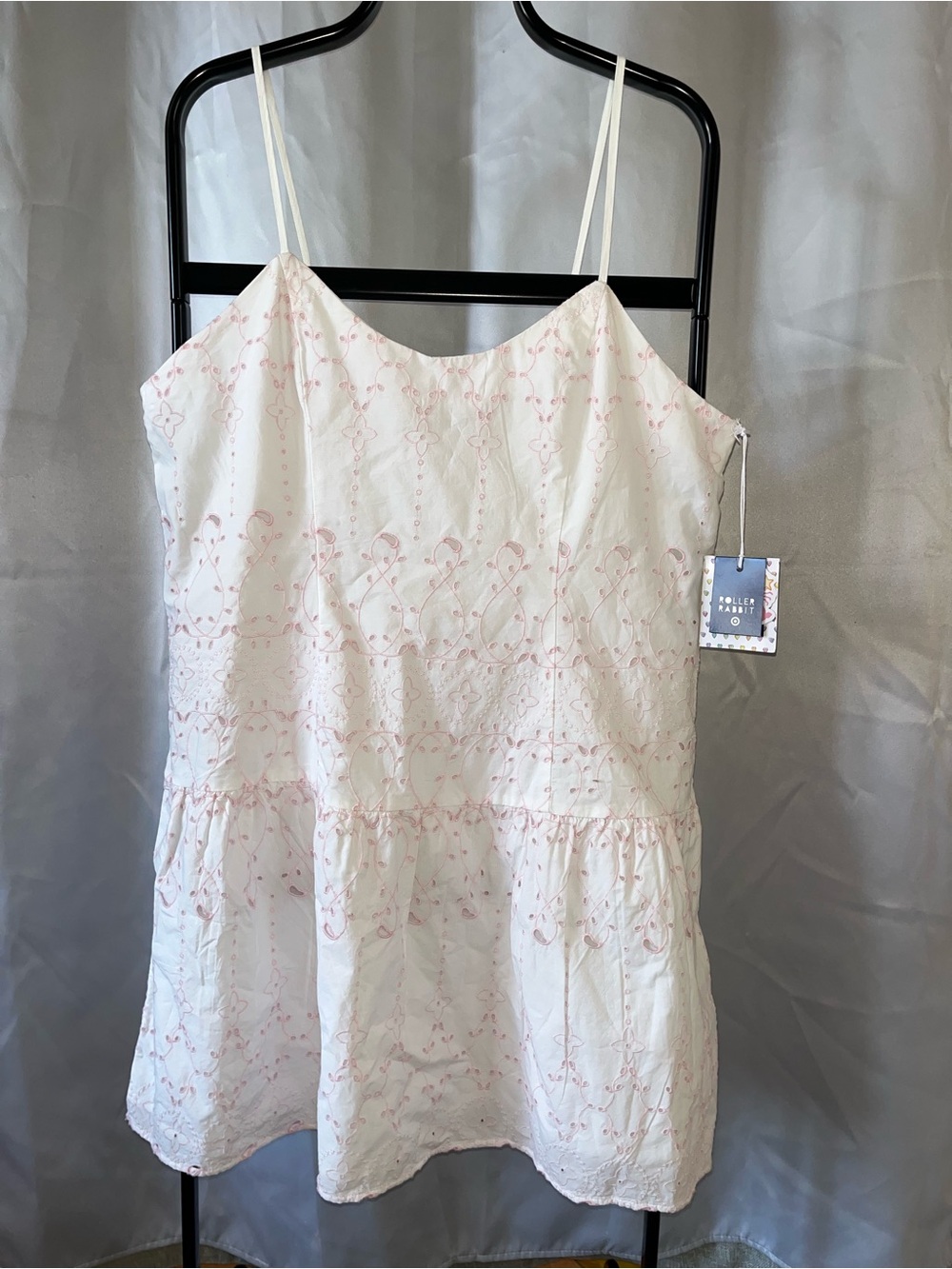 Roller Rabbit x Target Women's Drop Waist Eyelet Mini Dress